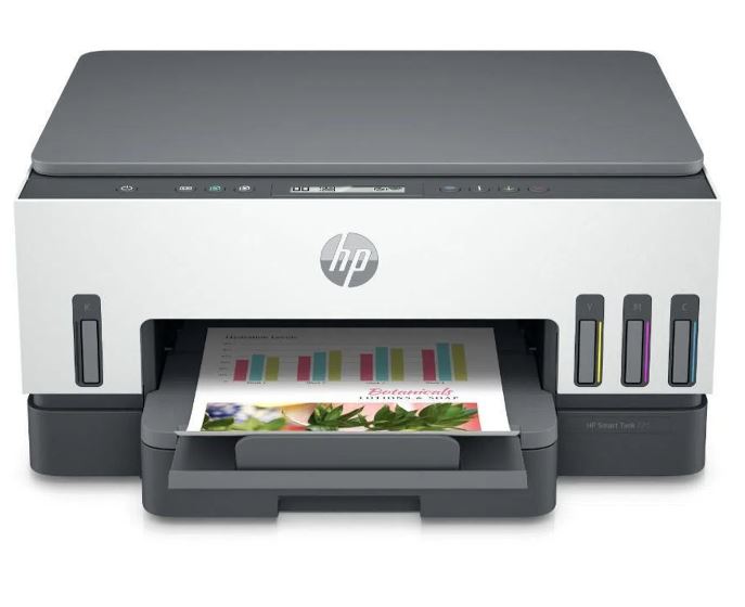 Impresora multifuncional de tinta HP Smart Tank 720, Impresión/Escaneo/Copia/Inalambrica